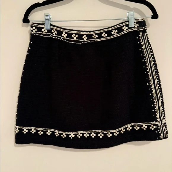 Sea New York Mille Embroidered Mini Skirt NWOT size 6 - Picture 7 of 8